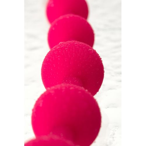 Анальные бусы TOYFA POPO Pleasure, силикон, розовый, 28,5 см