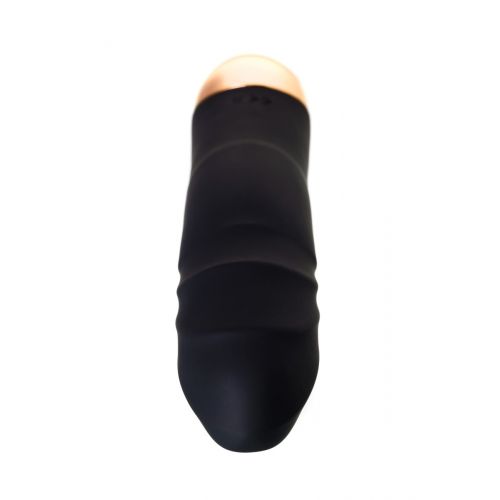 Нереалистичный вибратор WANAME D-SPLASH  Storm, Силикон, Чёрный, 22,5 см