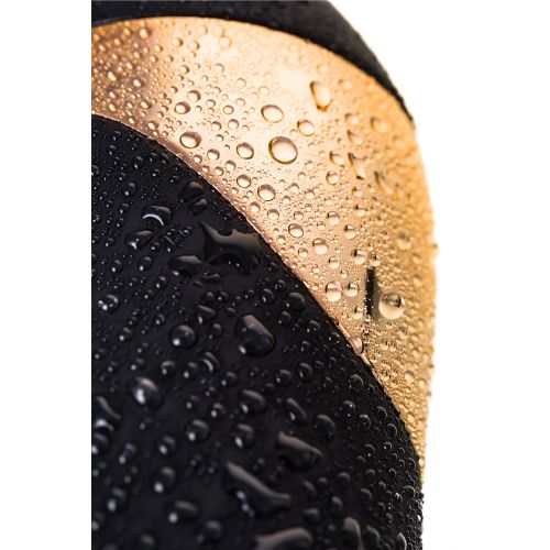 Нереалистичный вибратор WANAME D-SPLASH  Storm, Силикон, Чёрный, 22,5 см