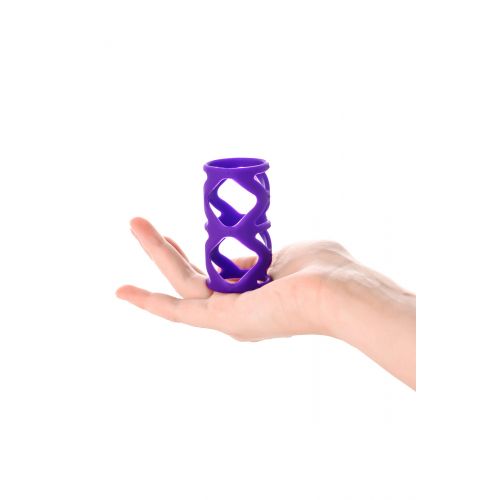 Насадка на пенис TOYFA A-Toys  , Силикон, Фиолетовый, 7,5 см