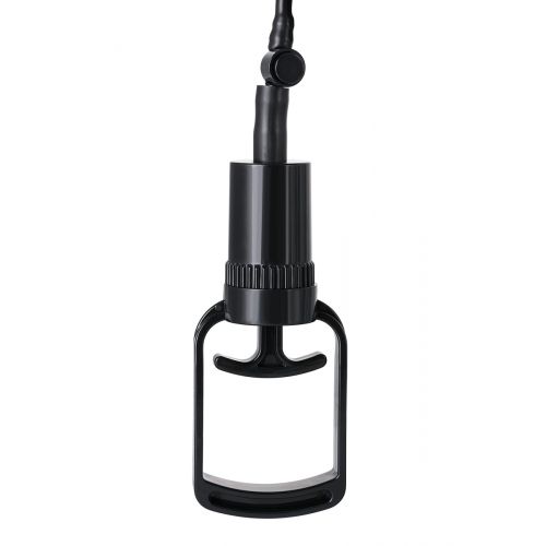 Помпа для пениса TOYFA A-Toys с вибрацией, PVC, чёрный, 22,8 см