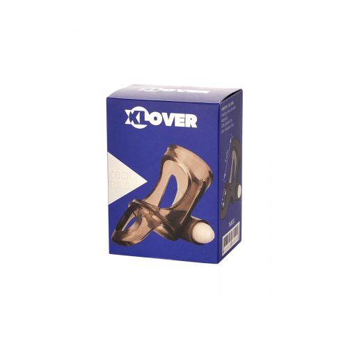 Эрекционное кольцо на пенис TOYFA XLover , Термопластичный эластомер (TPE), чёрный, 7 см Эрекционное кольцо на пенис TOYFA XLover , Термопластичный эластомер (TPE), чёрный, 7 см