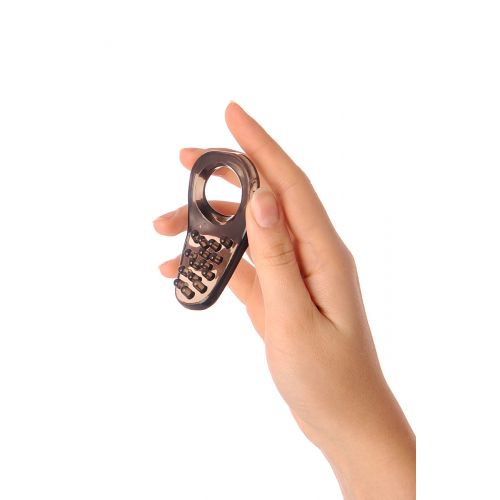 Эрекционное кольцо на пенис TOYFA XLover  , Термопластичный эластомер (TPE), чёрный, 4 см