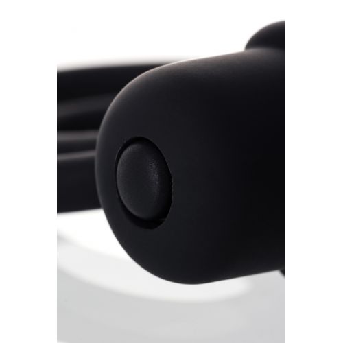 Анальная пробка с дополнительной стимуляцией Erotist, силикон, черная Анальная пробка с дополнительной стимуляцией Erotist, силикон, черная