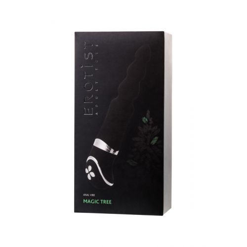 Анальный вибростимулятор Erotist, силикон, черный, 20,7 см Анальный вибростимулятор Erotist, силикон, черный, 20,7 см