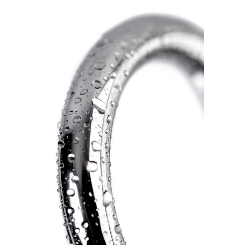 Насадка с анальной втулкой, TOYFA Metal, серебристая