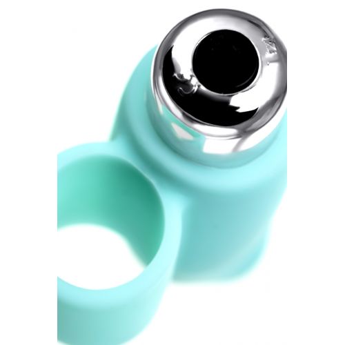 Вибронасадка на палец для клиторальной стимуляции JOS BLISS, силикон, мятная, 9 см Вибронасадка на палец для клиторальной стимуляции JOS BLISS, силикон, мятная, 9 см