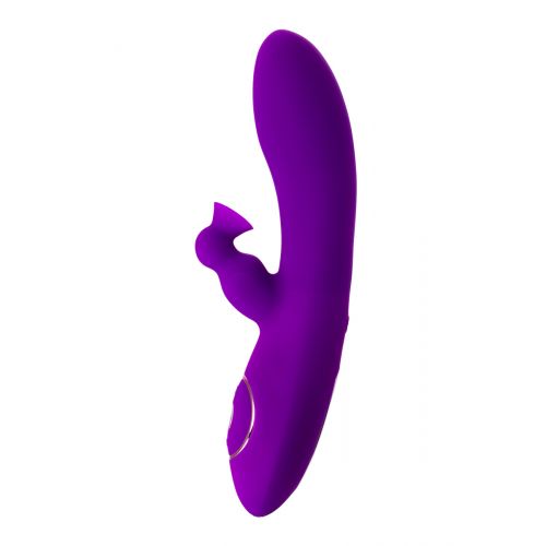 Вибратор с вакуумной стимуляцией клитора JOS JUM, силикон, фиолетовый, 21 см Вибратор с вакуумной стимуляцией клитора JOS JUM, силикон, фиолетовый, 21 см