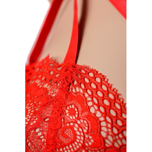 Эротическое боди Candy Girl, красное, XL