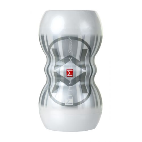 Мастурбатор нереалистичный, Smart, MensMax, TPE, белый, 14,5 см