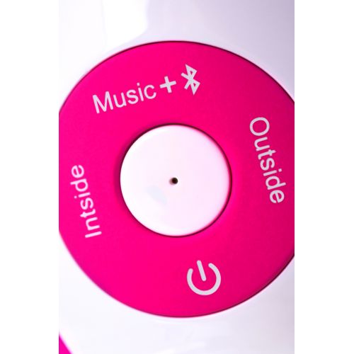 Вибратор Nalone Rhythm с клиторальным стимулятором, силиконовый, розовый, 21,6 см