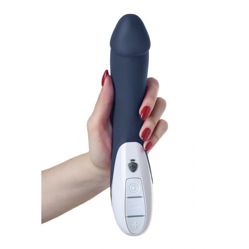 Вибратор Mystim Terrific Truman силиконовый, Фиолетовый, 27 см