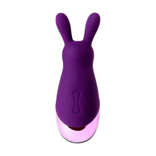 Стимулятор эрогенных зон Eromantica BUNNY, силикон, фиолетовый, 21,5
