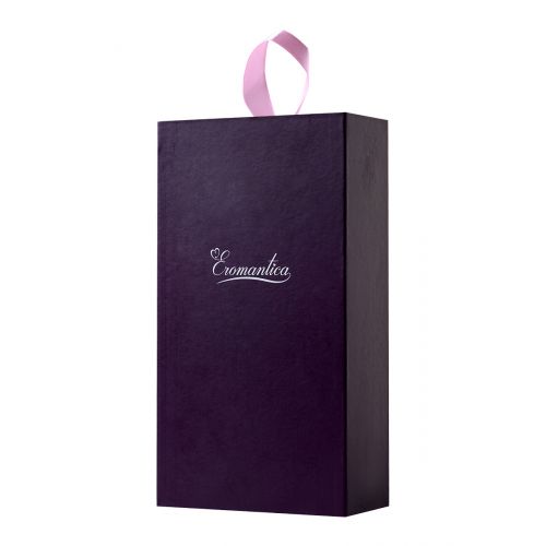 Стимулятор эрогенных зон Eromantica BUNNY, силикон, фиолетовый, 21,5