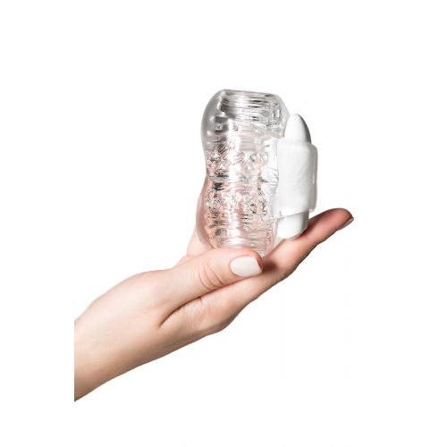 Мастурбатор нереалистичный Lingam by TOYFA  Khani, TPE, Прозрачный, 9 см