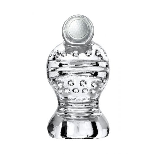 Мастурбатор нереалистичный Lingam by TOYFA  Shakti, TPE, Прозрачный, 9 см