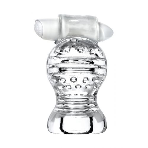 Мастурбатор нереалистичный Lingam by TOYFA  Shakti, TPE, Прозрачный, 9 см