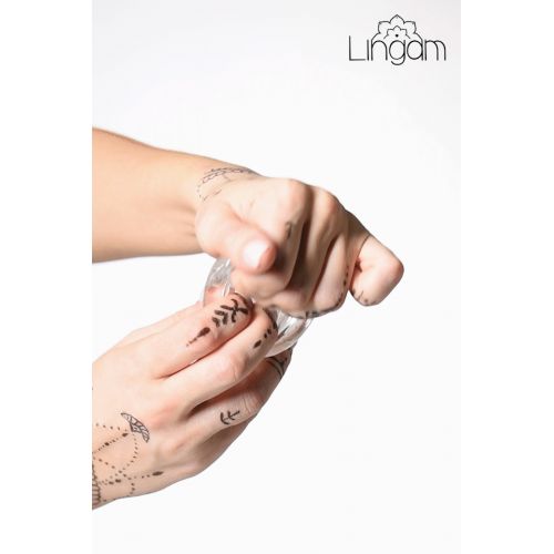 Мастурбатор нереалистичный Lingam by TOYFA  Shakti, TPE, Прозрачный, 9 см