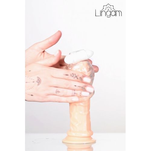 Мастурбатор нереалистичный Lingam by TOYFA  Shakti, TPE, Прозрачный, 9 см