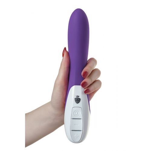 Вибратор Mystim Elegant Eric силиконовый, фиолетовый, 27 см Вибратор Mystim Elegant Eric силиконовый, фиолетовый, 27 см