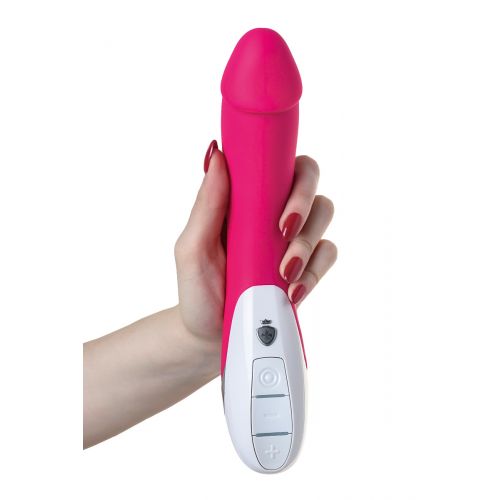 Вибратор Mystim Terrific Truman силиконовый, розовый, 27 см Вибратор Mystim Terrific Truman силиконовый, розовый, 27 см