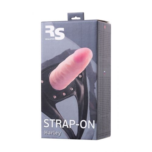 Страпон на креплении TOYFA RealStick Strap-On Harley, TPR, телесный, 17,3 см Страпон на креплении TOYFA RealStick Strap-On Harley, TPR, телесный, 17,3 см