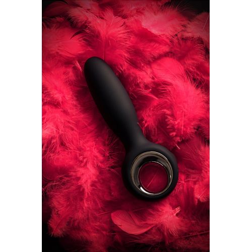 Анальный вибро-стимулятор POPO Pleasure by TOYFA Sagitta, силикон, черный, 9 см Анальный вибро-стимулятор POPO Pleasure by TOYFA Sagitta, силикон, черный, 9 см