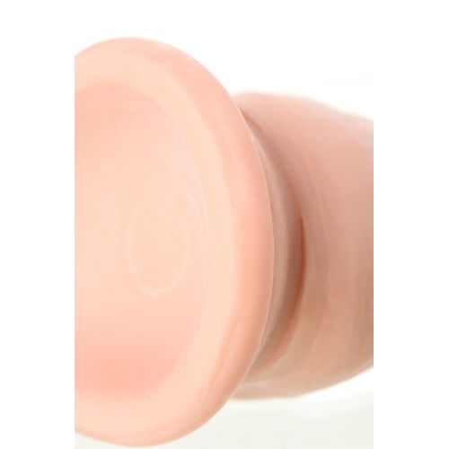 Реалистичный вибратор TOYFA RealStick Elite Vibro, телесный, 7 режимов вибрации, 21 см