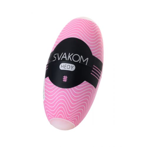Мастурбатор нереалистичный Svakom  Hedy (6 штук), TPE, Розовый, 14 см