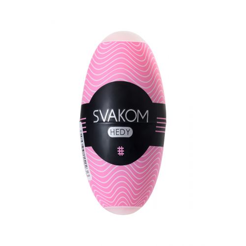 Мастурбатор нереалистичный Svakom  Hedy (6 штук), TPE, Розовый, 14 см