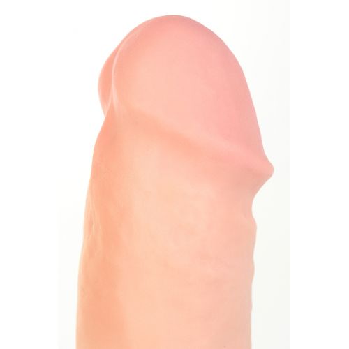 Реалистичный вибратор TOYFA RealStick Elite Vibro, телесный, 7 режимов вибрации, 18 см