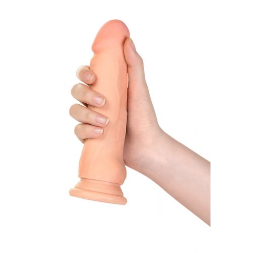 Реалистичный вибратор TOYFA RealStick Elite Vibro, телесный, 7 режимов вибрации