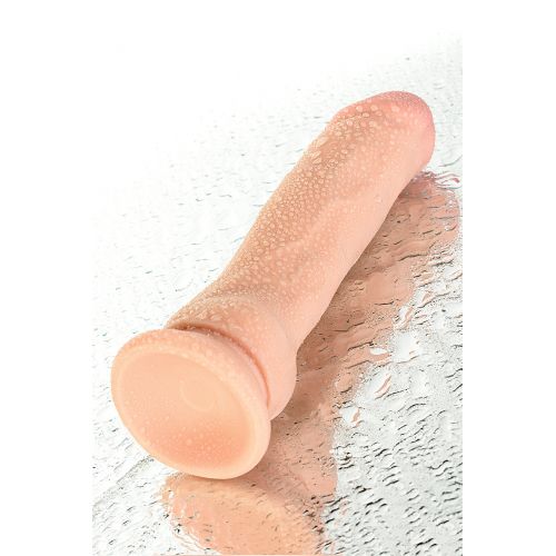 Реалистичный вибратор TOYFA RealStick Elite Vibro, телесный, 7 режимов вибрации