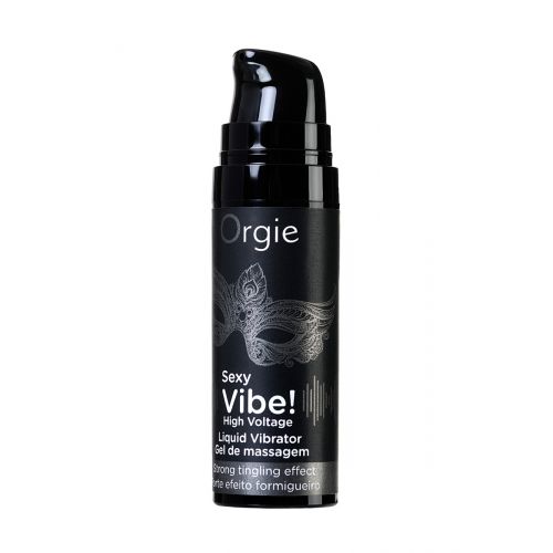 Гель для массажа ORGIE Sexy Vibe High Voltage с усиленным эффектом вибрации, 15 мл