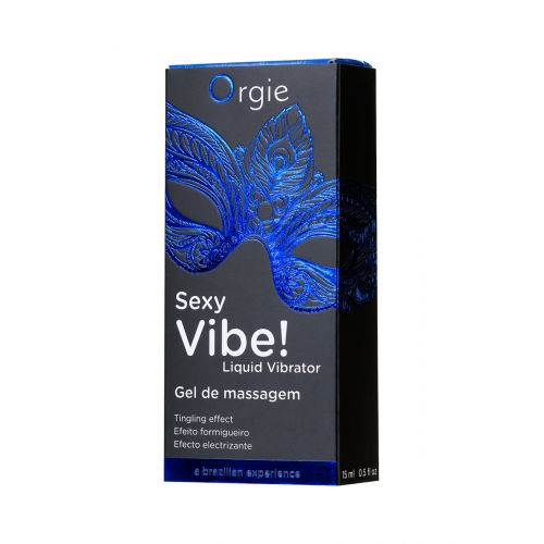 Гель для массажа ORGIE Sexy Vibe Liquid Vibrator с эффектом вибрации, 15 мл