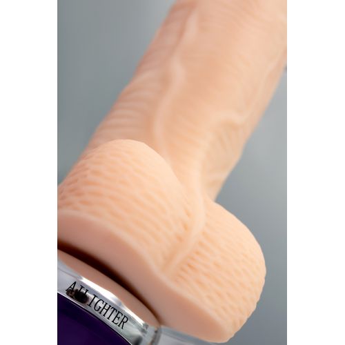 Реалистичный вибратор Ailighter Telescopic lover 2, TPE, телесный, 10 режимов вибрации, 27,1 см