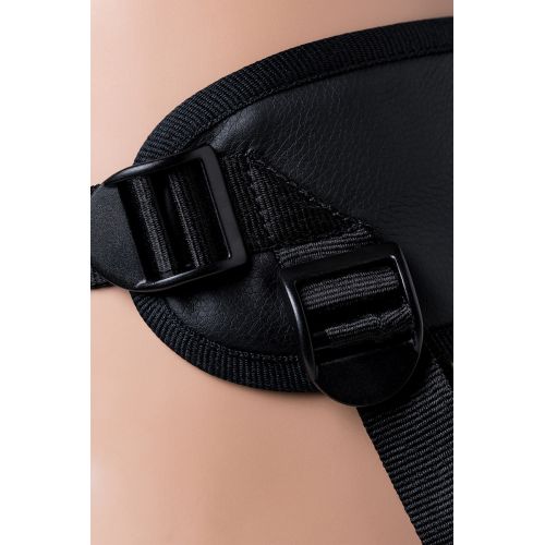 Страпон на креплении LoveToy с поясом Harness, реалистичный, neoskin, 20 см