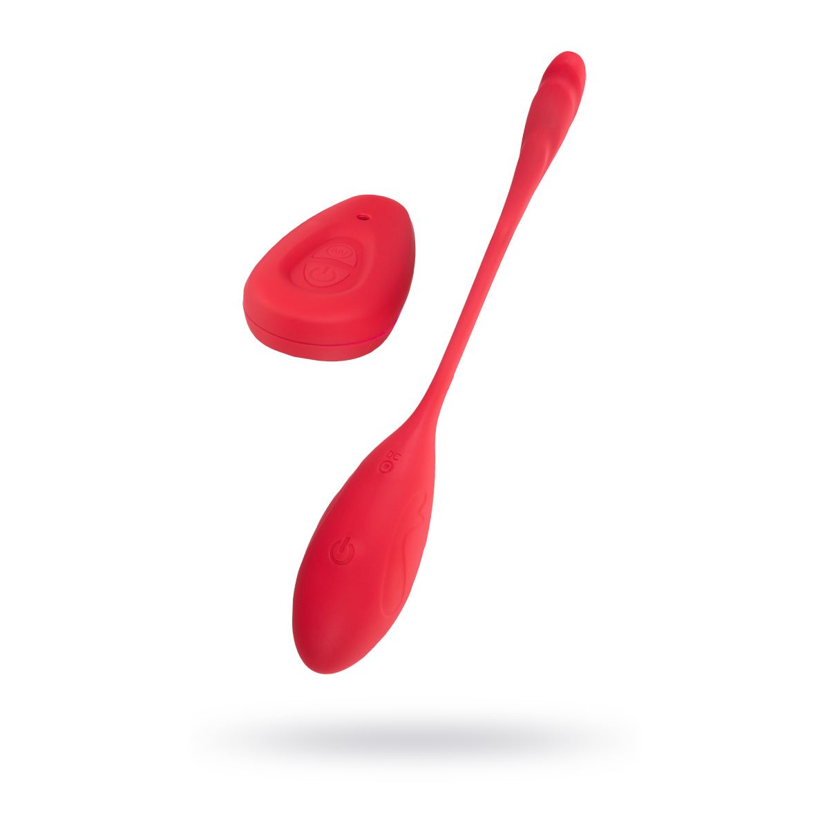 Виброяйцо Levett Alina, красный, 18 см Виброяйцо Levett Alina, красный, 18 см