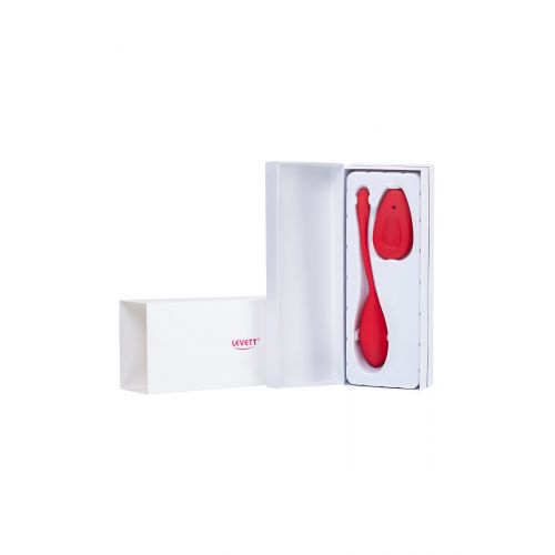 Виброяйцо Levett Alina, красный, 18 см Виброяйцо Levett Alina, красный, 18 см