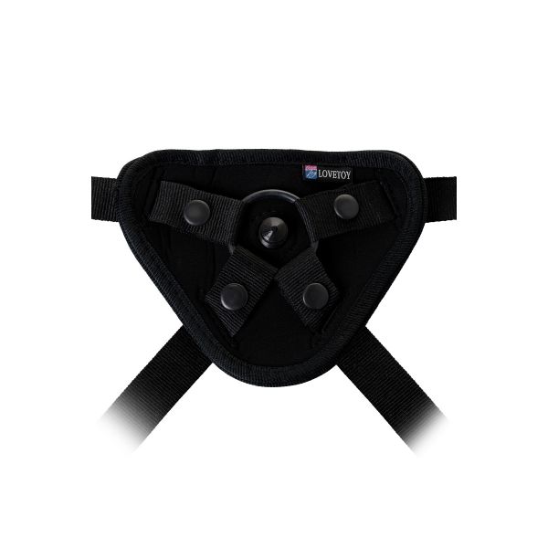 Страпон на креплении LoveToy UNI strap 7 с двумя насадками - купить в ...