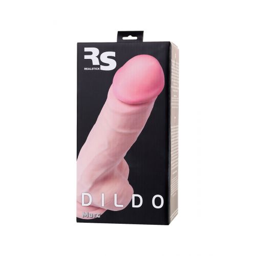 Фаллоимитатор на присоске TOYFA RealStick Elite DILDO, TPR, телесный, 24 см