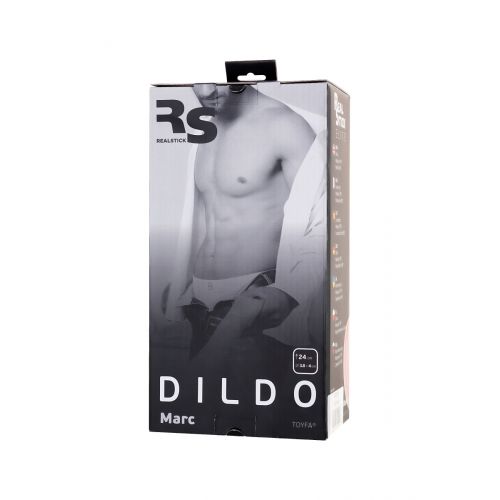 Фаллоимитатор на присоске TOYFA RealStick Elite DILDO, TPR, телесный, 24 см