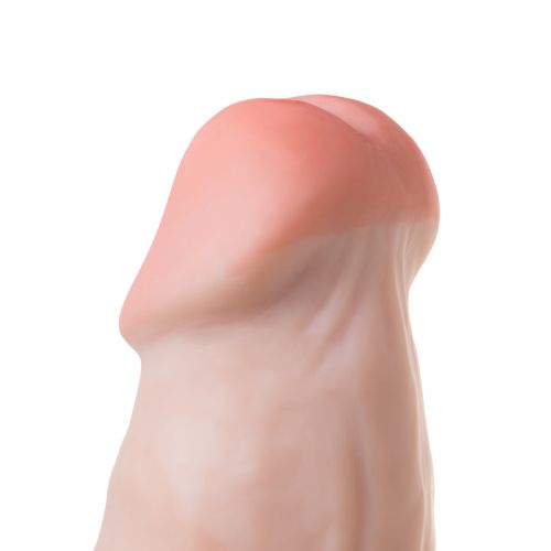 Фаллоимитатор-гигант LoveToy, реалистичный, TPE, 26 см, Ø7,5 см