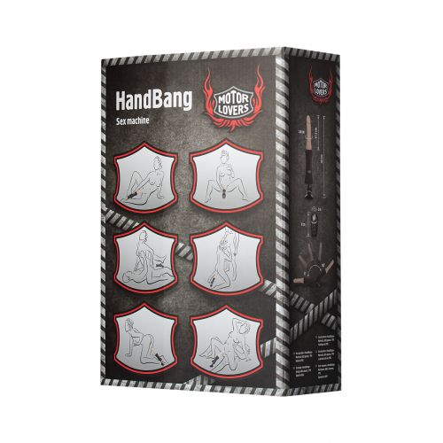 Секс-машина HandBang, MotorLovers, ABS, черный, 44 см Секс-машина HandBang, MotorLovers, ABS, черный, 44 см