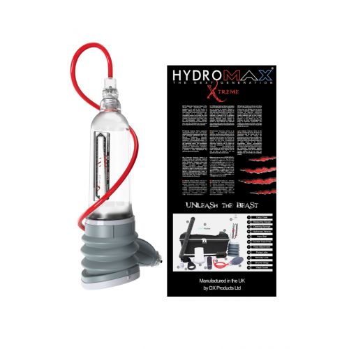 Оригинальная Гидропомпа Bathmate Hydromax Xtreme X40, прозрачная, 32,5 см