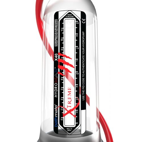 Оригинальная Гидропомпа Bathmate Hydromax Xtreme X40, прозрачная, 32,5 см