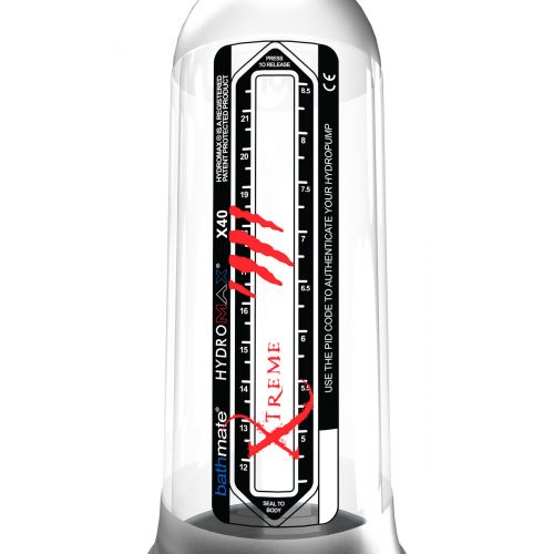 Оригинальная Гидропомпа Bathmate Hydromax Xtreme X40, прозрачная, 32,5 см