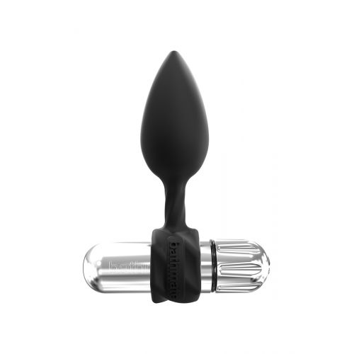 Набор анальных плагов Bathmate Anal Training Plugs VIBE, силикон, чёрный