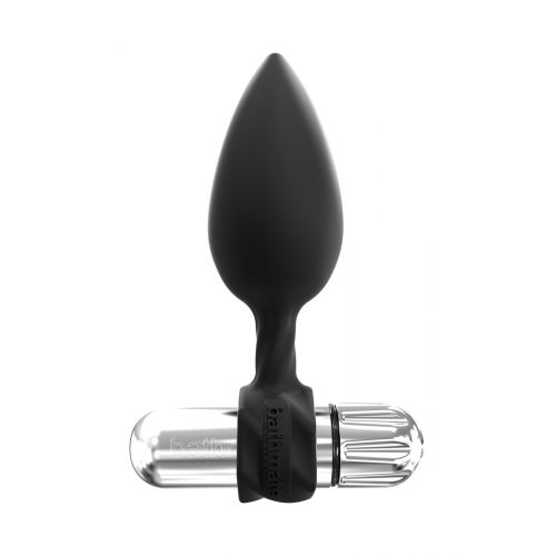 Набор анальных плагов Bathmate Anal Training Plugs VIBE, силикон, чёрный