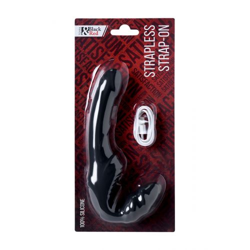 Безремневой страпон Black & Red by TOYFA с вибрацией, влагостойкий, силикон, чёрный, 35 см Безремневой страпон Black & Red by TOYFA с вибрацией, влагостойкий, силикон, чёрный, 35 см